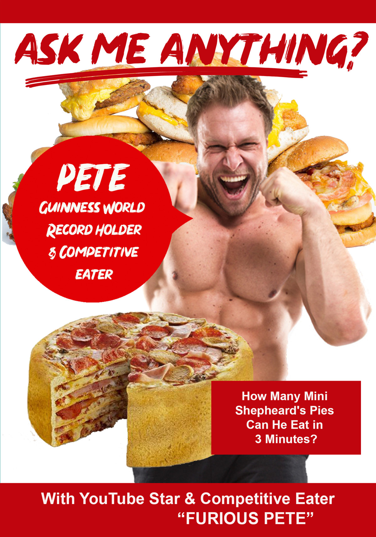 K4834 - Ask Me Anything about being a YouTube Star & Competitive Eater with Furious Pete