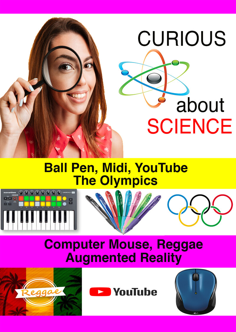 K4856 - Ball Pen, Midi, Youtube, The Olympics, Computer Mouse, Augmented Reality, Reggae