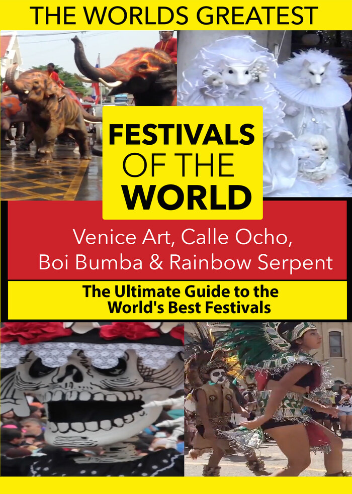 K4896 - The World's Best Festivals: Venice Art, Calle Ocho, Boi Bumba & Rainbow Serpent