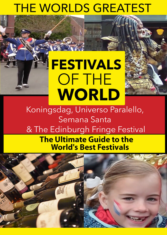 K4898 - The World's Best Festivals: Loningsdag, Universo Paralello, Semana Santa & The Edinburgh Fringe Festival