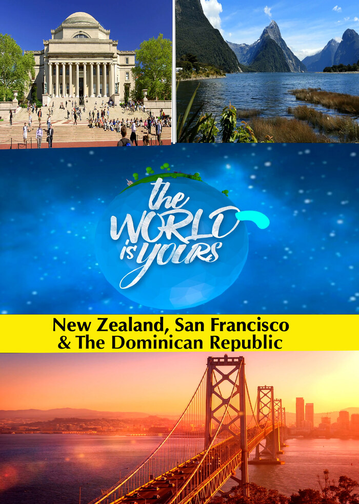 K9064 - The World Is Yours - New Zealand, San Francisco & The Dominican Republic
