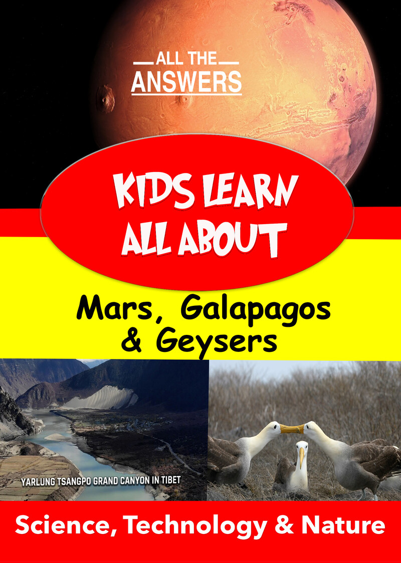 KB9187 - Kids Learn All About - Mars, Galapagos & Geysers