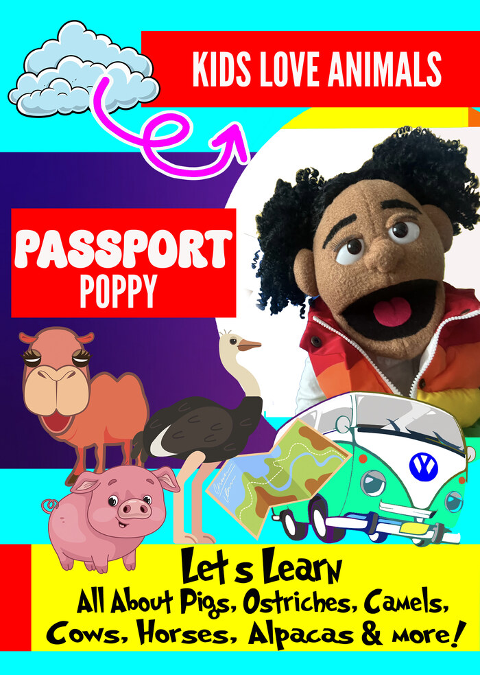 KB9372 - Let's Learn All About Pigs, Ostriches, Camels, Cows, Horses, Alpacas & more!