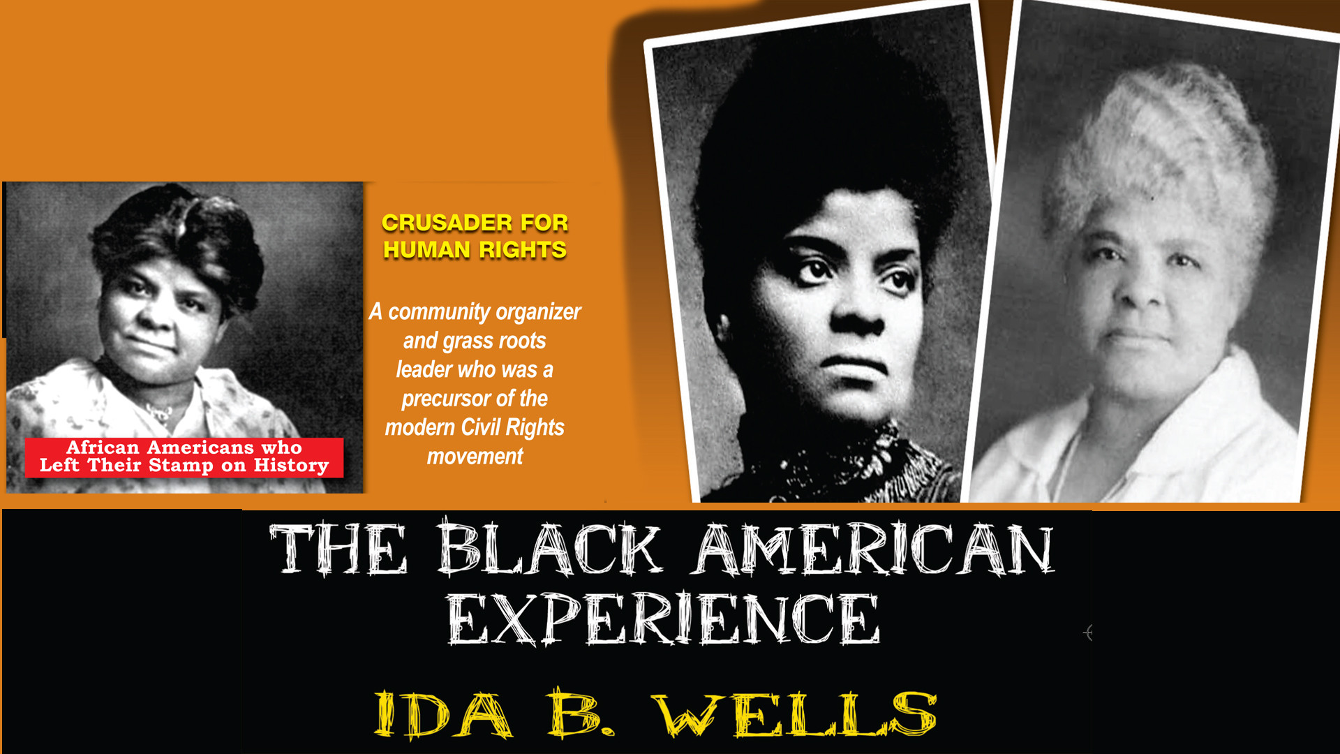 L5730 - Ida B. Wells Crusader For Human Rights