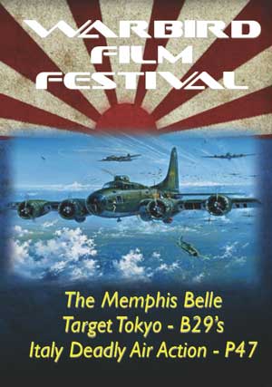 JW691 - The Memphis Belle B-17, B-29 and P-47 Narrated by Ronald Regan Warbird Film Festival
