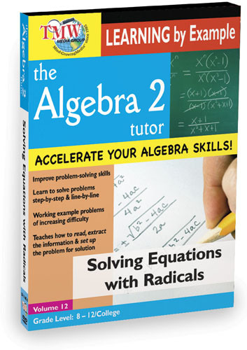 KA8646 - Solving Equations With Radicals