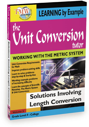 KA8652 - Unit Conversion TutorSolutions Involving Length Conversion