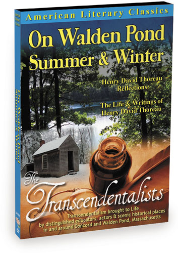 L4817 - American Literary Classics The Transcendentalists On Walden Pond, Summer & Winter Henry David Thoreau Reflections The Life & Writings of Henry David Thoreau