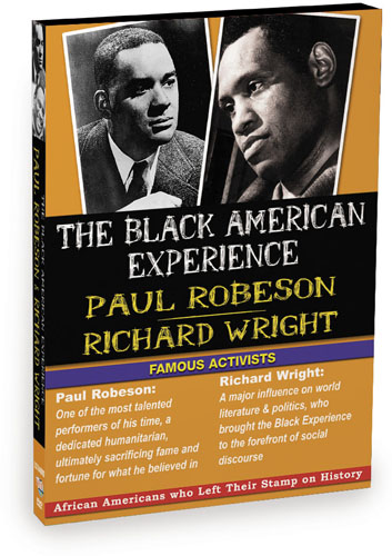 L5744 - Black American Experience Famous Activists Paul Robeson & Richard Wright